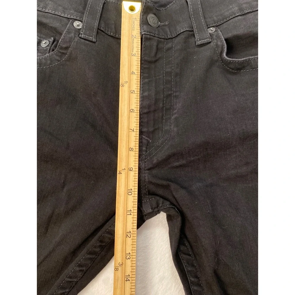 True Religion mens 38x34 Geno No Flap SN Slim Fit Jeans Rinse Black ST‎ 102158
